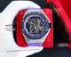 Super Clone Audemars Piguet Black Panther Flying Tourbillon Royal Oak Concept Silver Purple Strap_th.jpg
